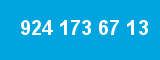 924 173 67 13